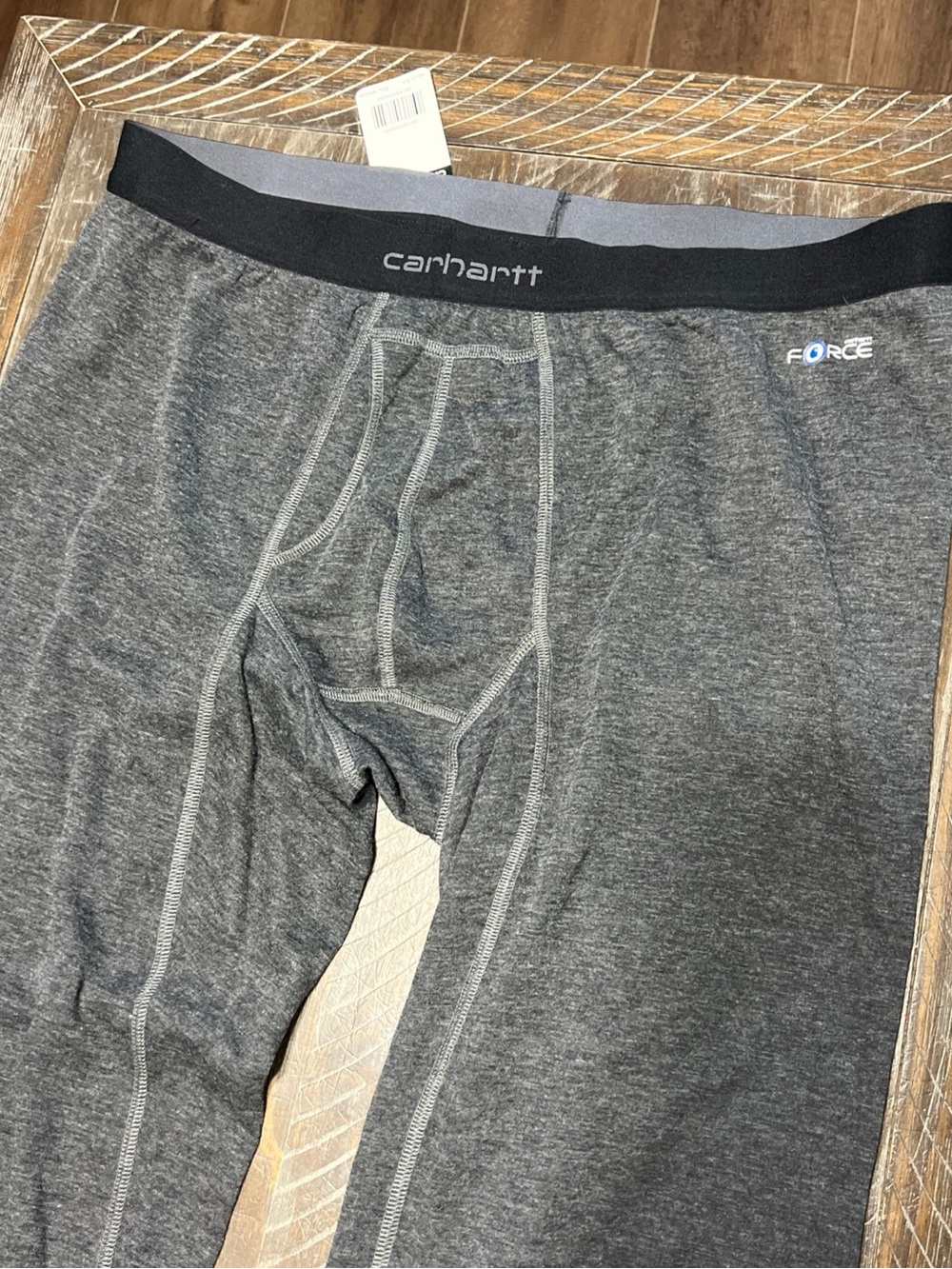 Carhartt Force Men’s Base Layer Thermal Pants Mid-weight Poly-Wool Size 2XL